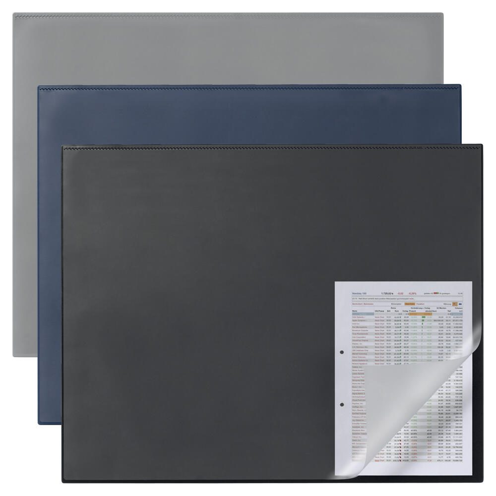 DURABLE Schreibtischunterlage 65,0 x 52,0 cm schwarz