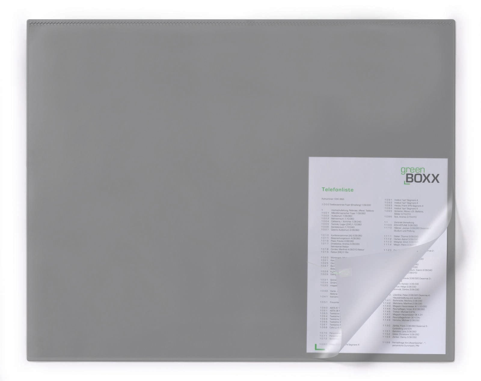 DURABLE Schreibtischunterlage 65,0 x 52,0 cm grau