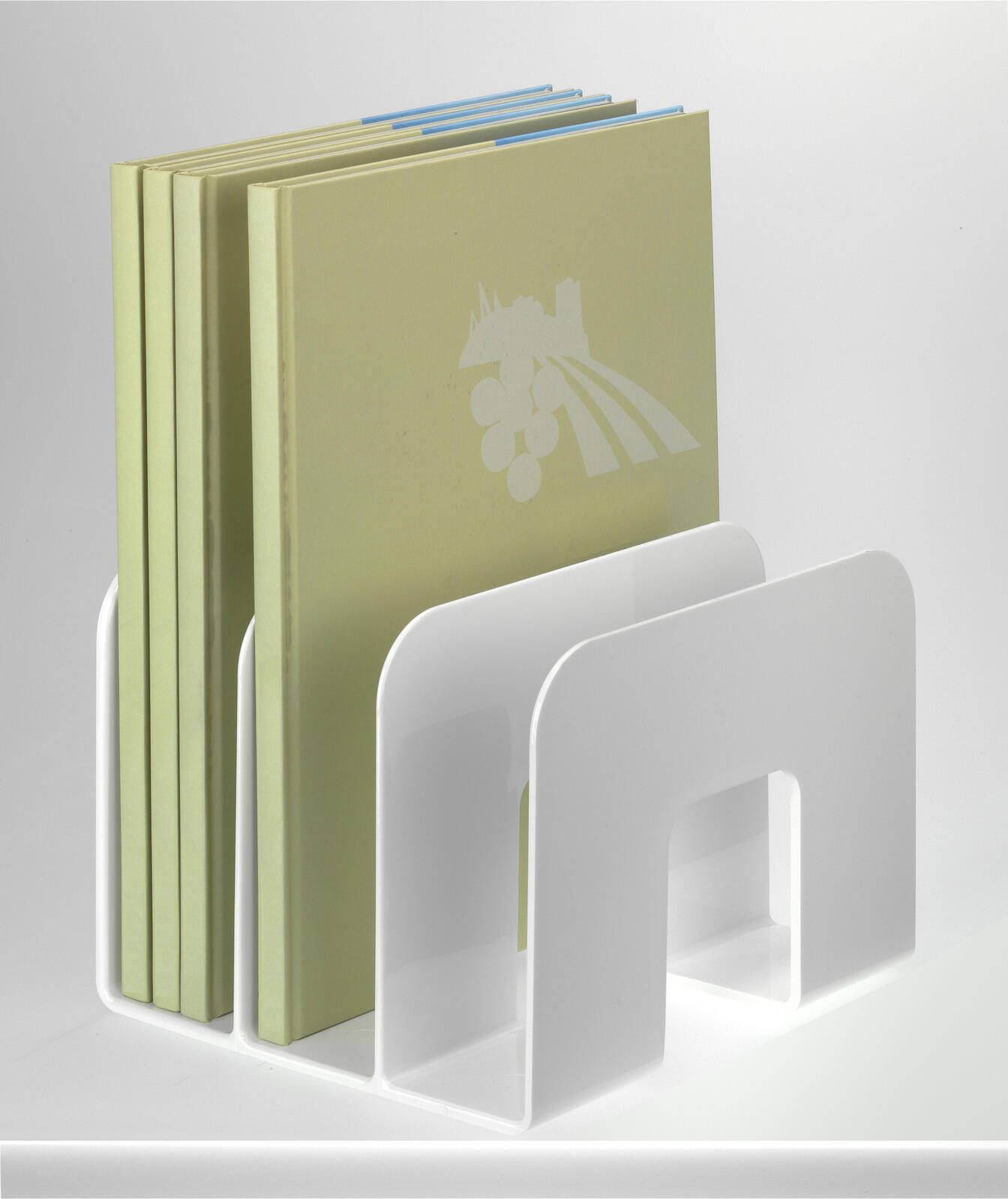 DURABLE TREND Katalogsammler 21,5 x 21,0 x 16,5 cm weiß