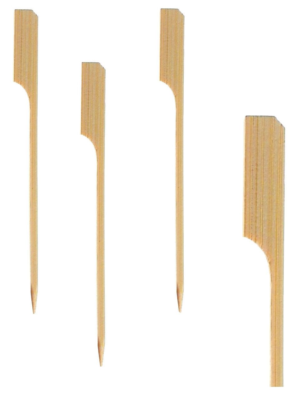 PAPSTAR Einweg-Fingerfood-Spieße braun Bambus