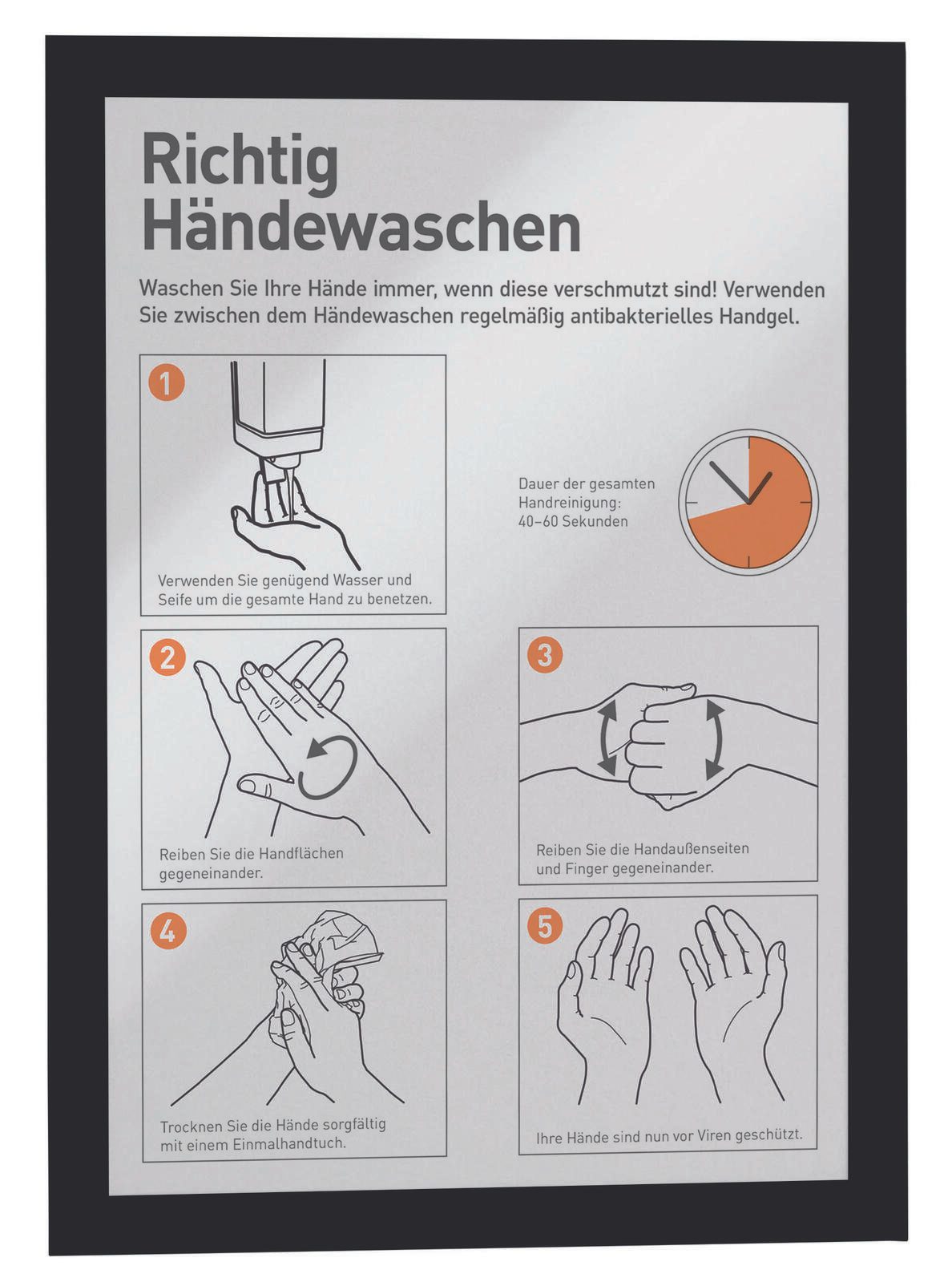 DURABLE Magnetrahmen DURAFRAME® MAGNETIC A4 A4