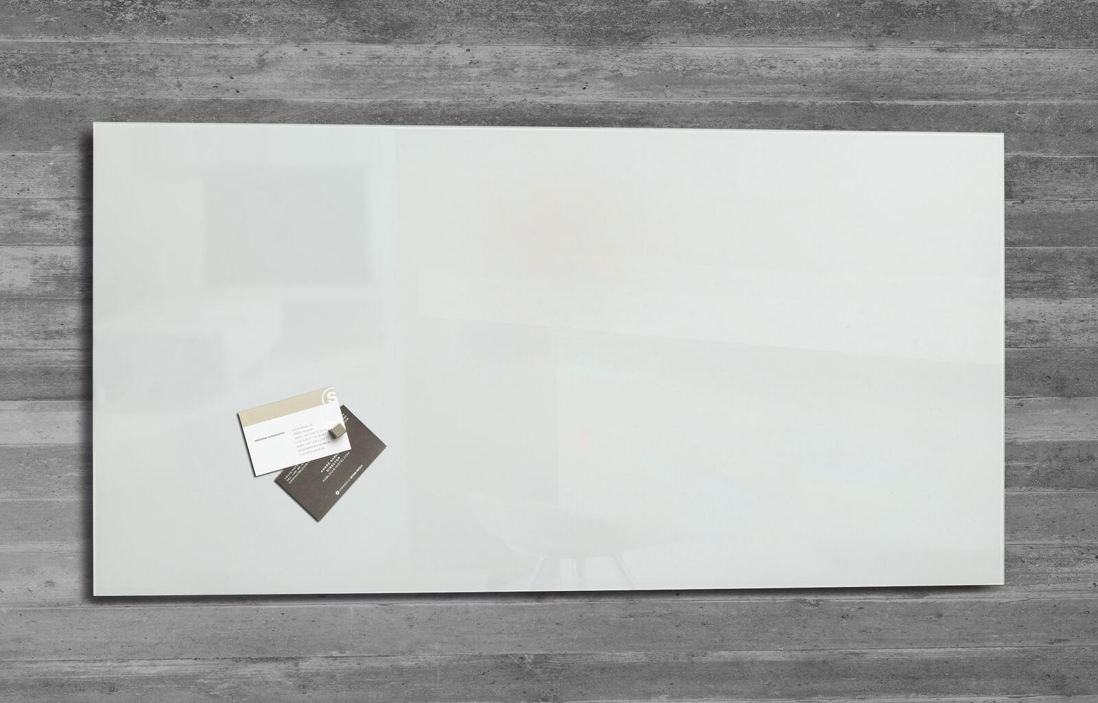 SIGEL Glas-Magnettafel artverum® 91,0 x 46,0 cm weiß