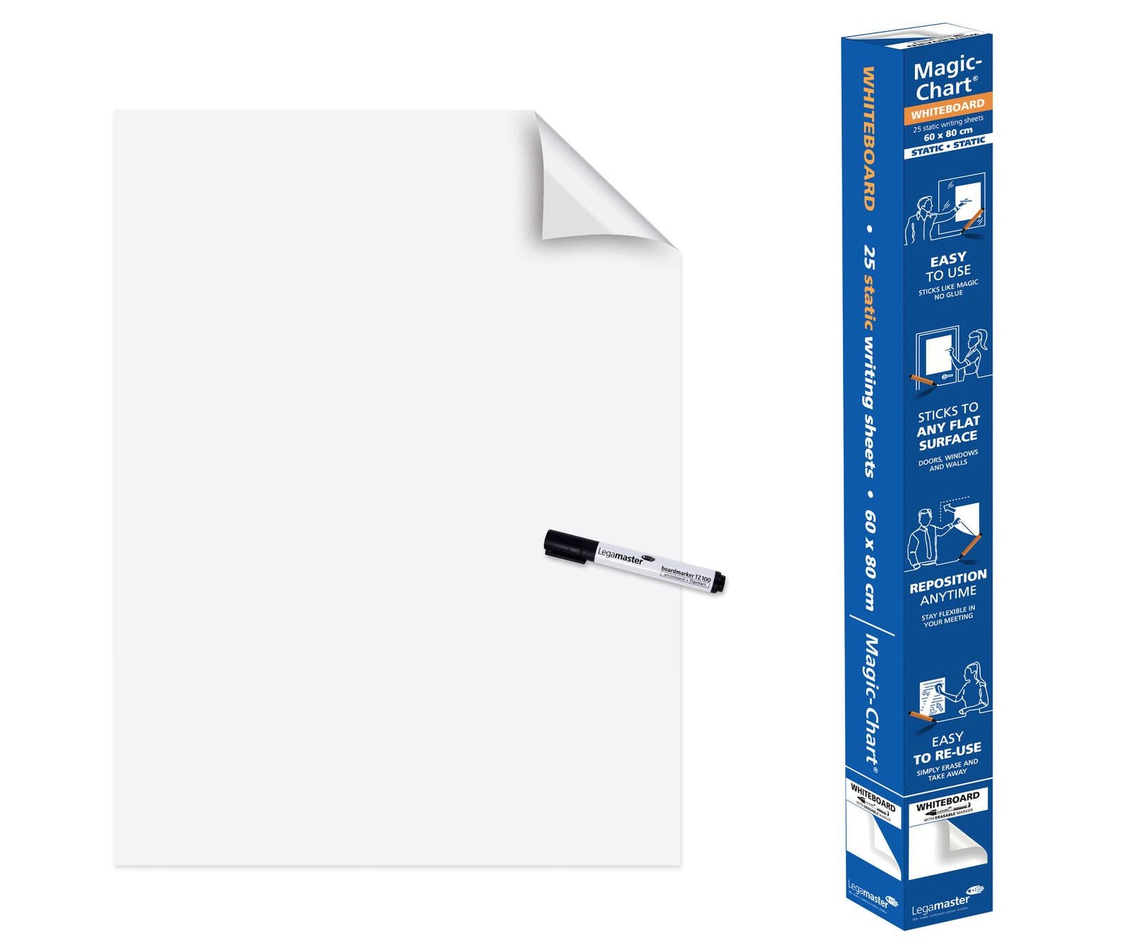 Legamaster Flipchart-Folie 60,0 x 80,0 cm