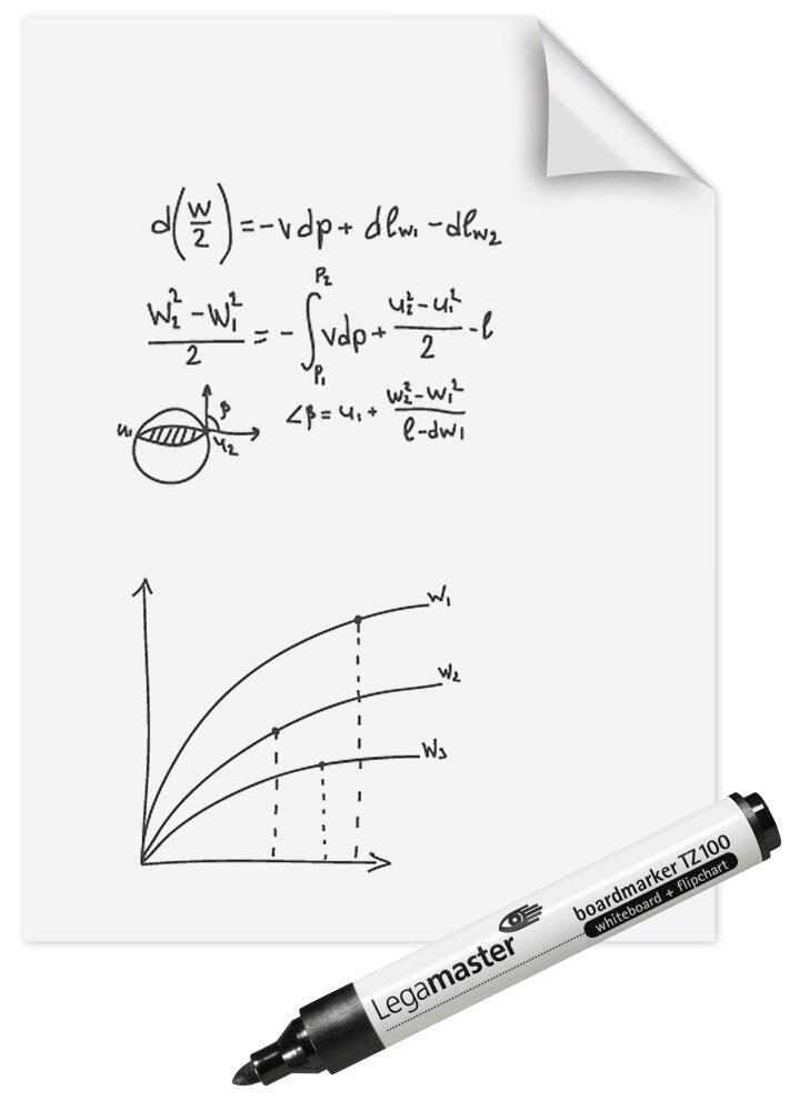 Legamaster Flipchart-Folie 60,0 x 80,0 cm