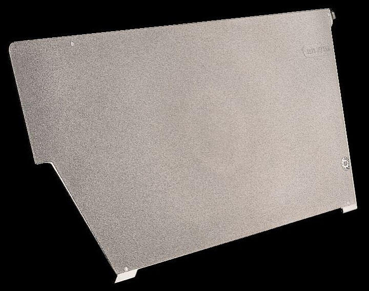 LEITZ Trennwand für Stehsammler grau-transparent