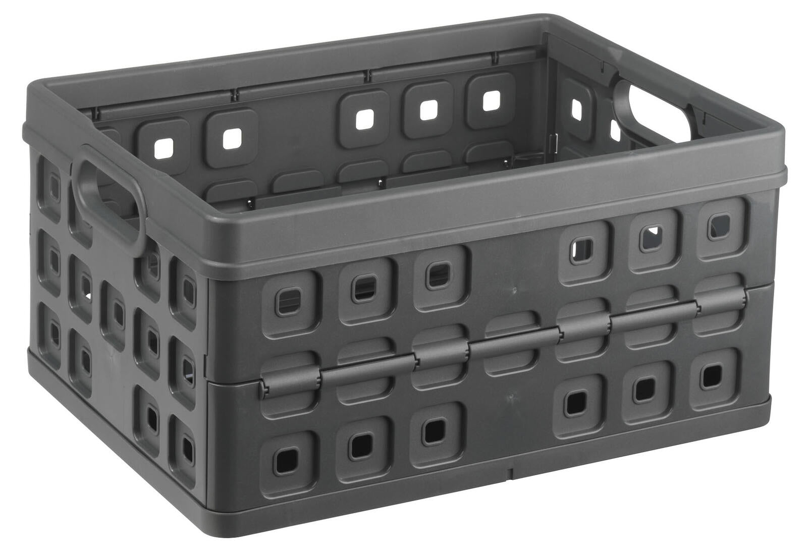 sunware® Klappbox Square 32,0 l - 36,0 x 49,0 x 24,5 cm anthrazit
