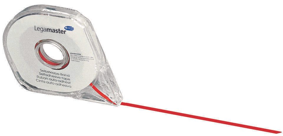 Legamaster Aufteilungsbänder für Planungstafeln 16 m x 2.5 mm rot
