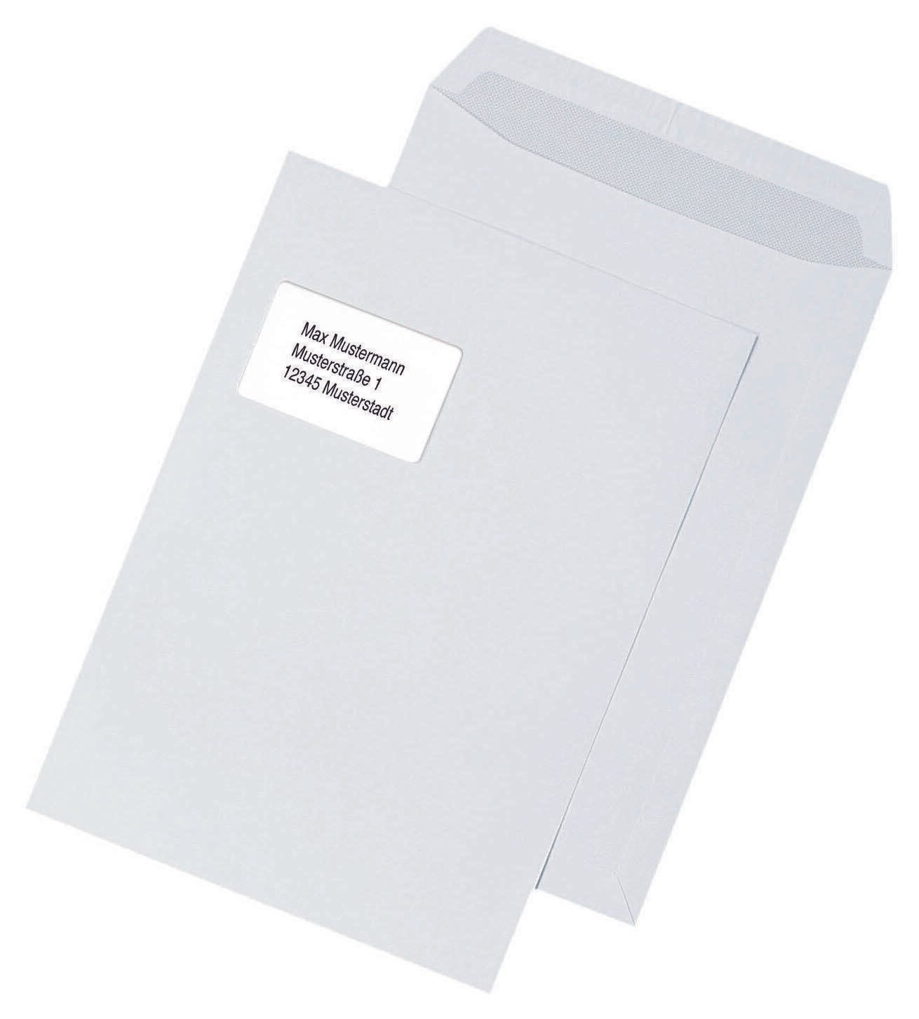 MAILmedia Versandtaschen DIN C4 weiß
