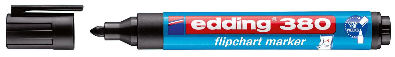 edding 380 Flipchart-Marker 1.5 - 3.0 mm Schwarz