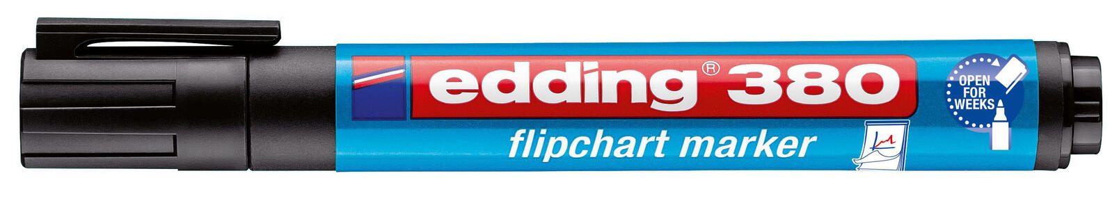 edding 380 Flipchart-Marker 1.5 - 3.0 mm Schwarz