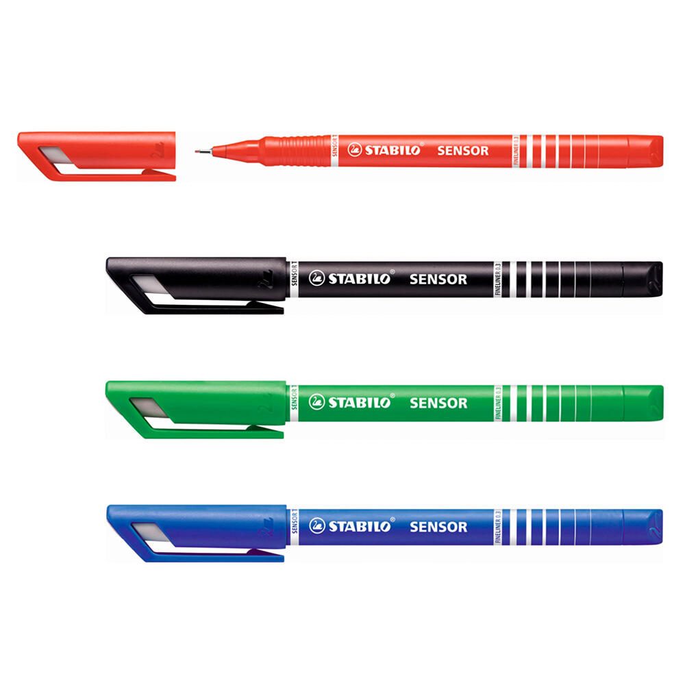 STABILO Sensor Fineliner 0.3 mm Mehrfarbig