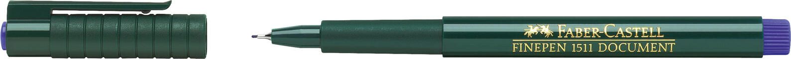 FABER-CASTELL Finepen 1511 Fineliner 0.4 mm Blau