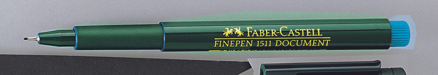 FABER-CASTELL Finepen 1511 Fineliner 0.4 mm Blau