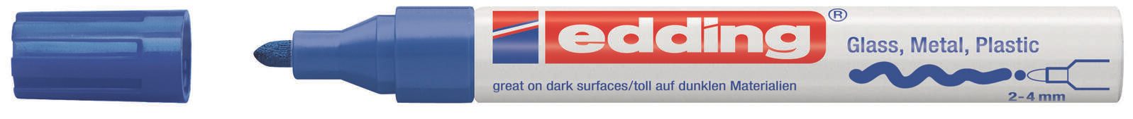 edding 750 Lackmarker 2.0 - 4.0 mm Mehrfarbig