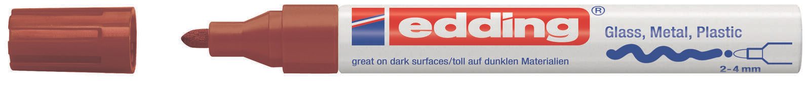 edding 750 Lackmarker 2.0 - 4.0 mm Mehrfarbig