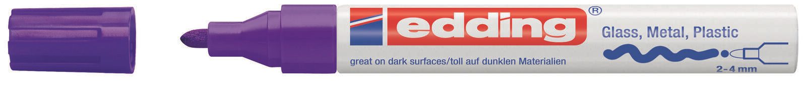 edding 750 Lackmarker 2.0 - 4.0 mm Mehrfarbig