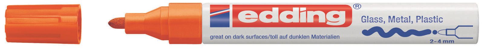 edding 750 Lackmarker 2.0 - 4.0 mm Mehrfarbig