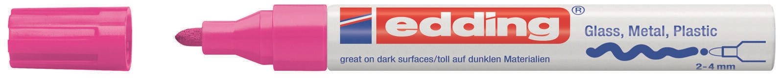 edding 750 Lackmarker 2.0 - 4.0 mm Mehrfarbig