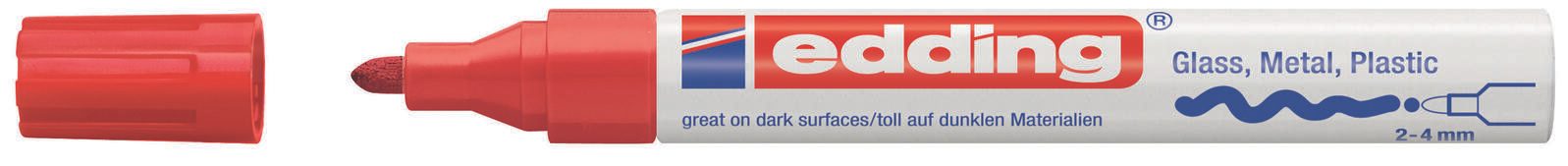 edding 750 Lackmarker 2.0 - 4.0 mm Mehrfarbig