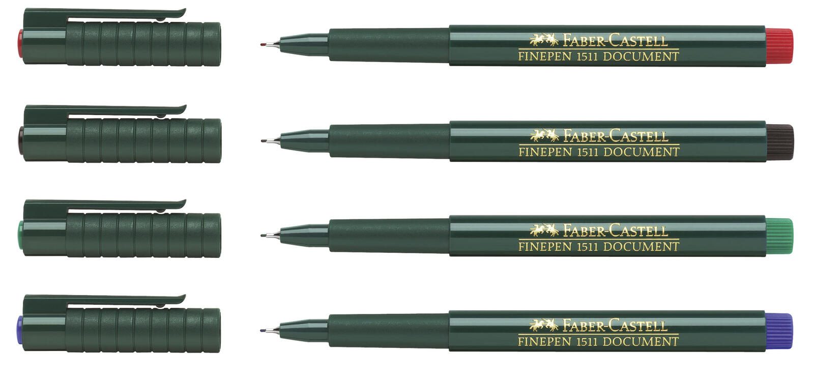 FABER-CASTELL Finepen 1511 Fineliner 0.4 mm Mehrfarbig