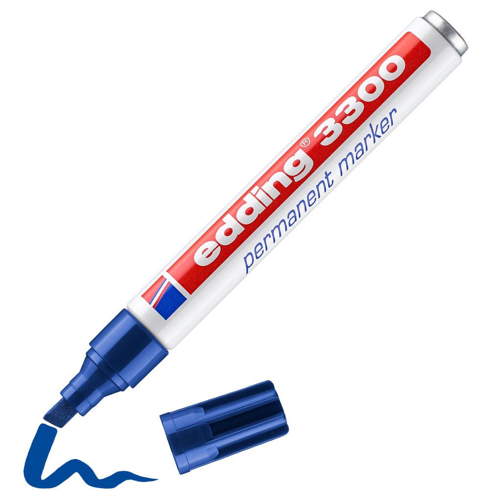 edding 3300 Permanentmarker 1.0 - 5.0 mm Blau