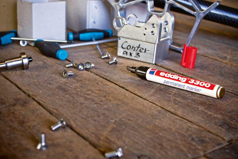 edding 3300 Permanentmarker 1.0 - 5.0 mm Blau