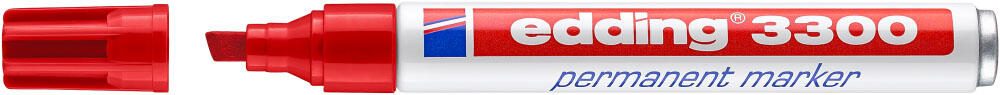 edding 3300 Permanentmarker 1.0 - 5.0 mm Rot