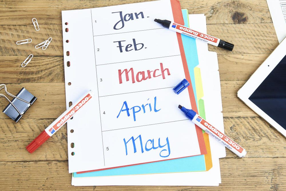 edding 3300 Permanentmarker 1.0 - 5.0 mm Rot