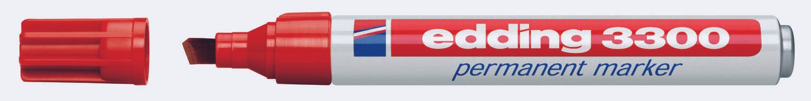 edding 3300 Permanentmarker 1.0 - 5.0 mm Rot
