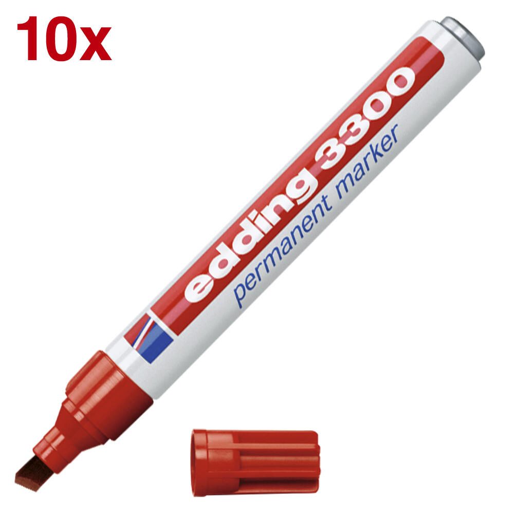 edding 3300 Permanentmarker 1.0 - 5.0 mm Rot