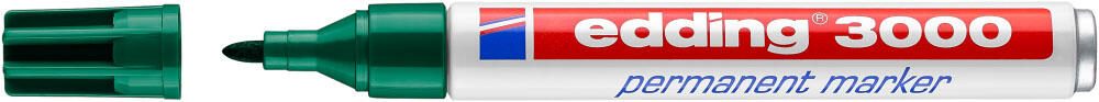 edding 3000 Permanentmarker 1.5 - 3.0 mm Grün