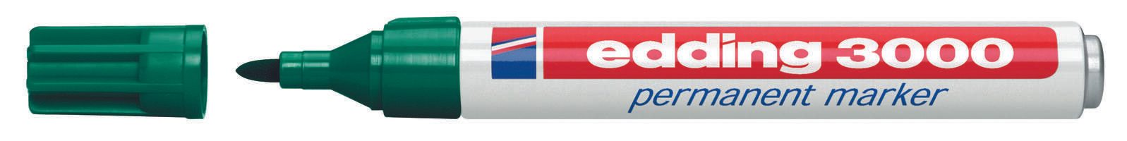 edding 3000 Permanentmarker 1.5 - 3.0 mm Grün