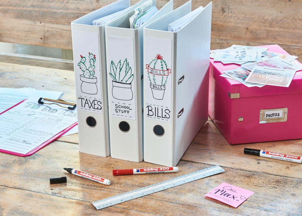 edding 400 Permanentmarker 1.0 mm Rot