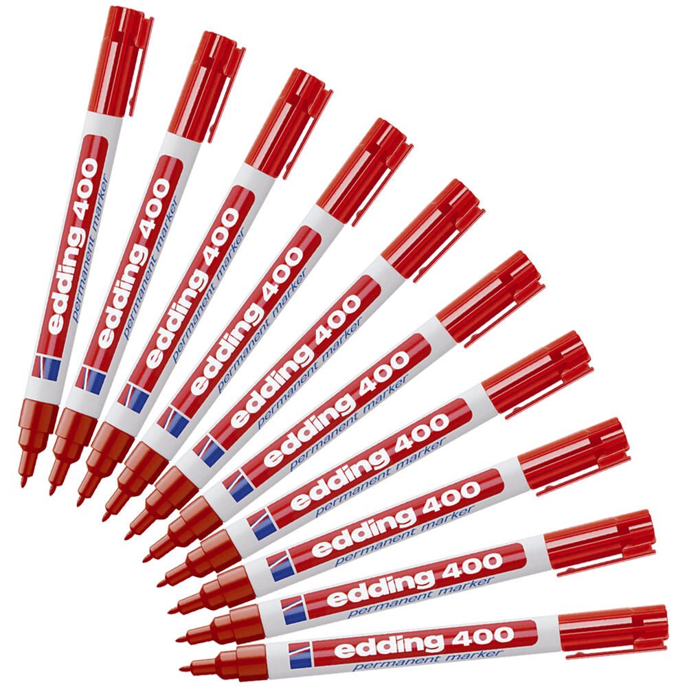 edding 400 Permanentmarker 1.0 mm Rot