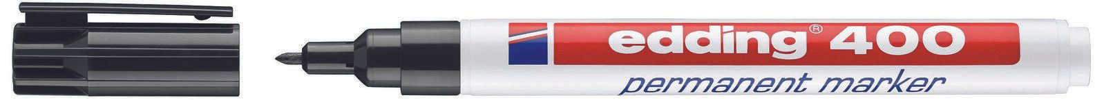 edding 400 Permanentmarker 1.0 mm Schwarz