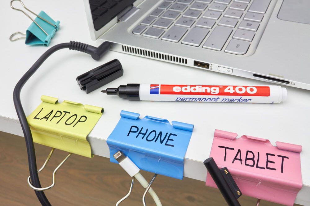 edding 400 Permanentmarker 1.0 mm Schwarz