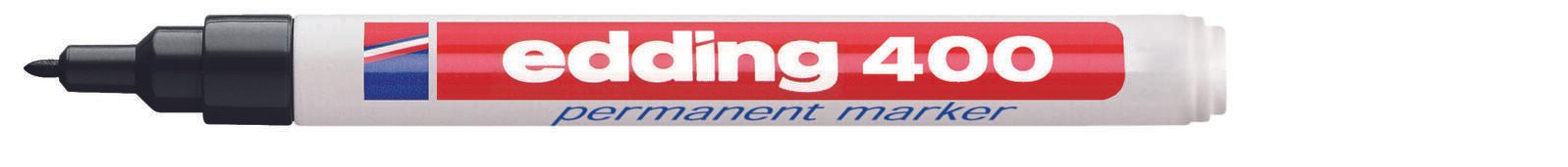 edding 400 Permanentmarker 1.0 mm Schwarz
