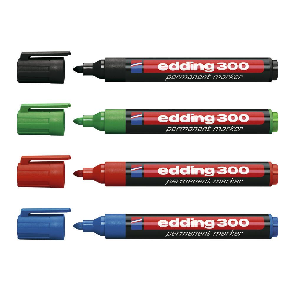 edding 300 Permanentmarker 1.5 - 3.0 mm Grün