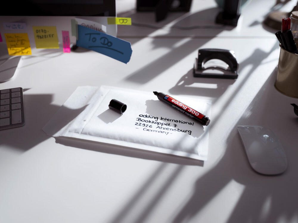 edding 300 Permanentmarker 1.5 - 3.0 mm Blau