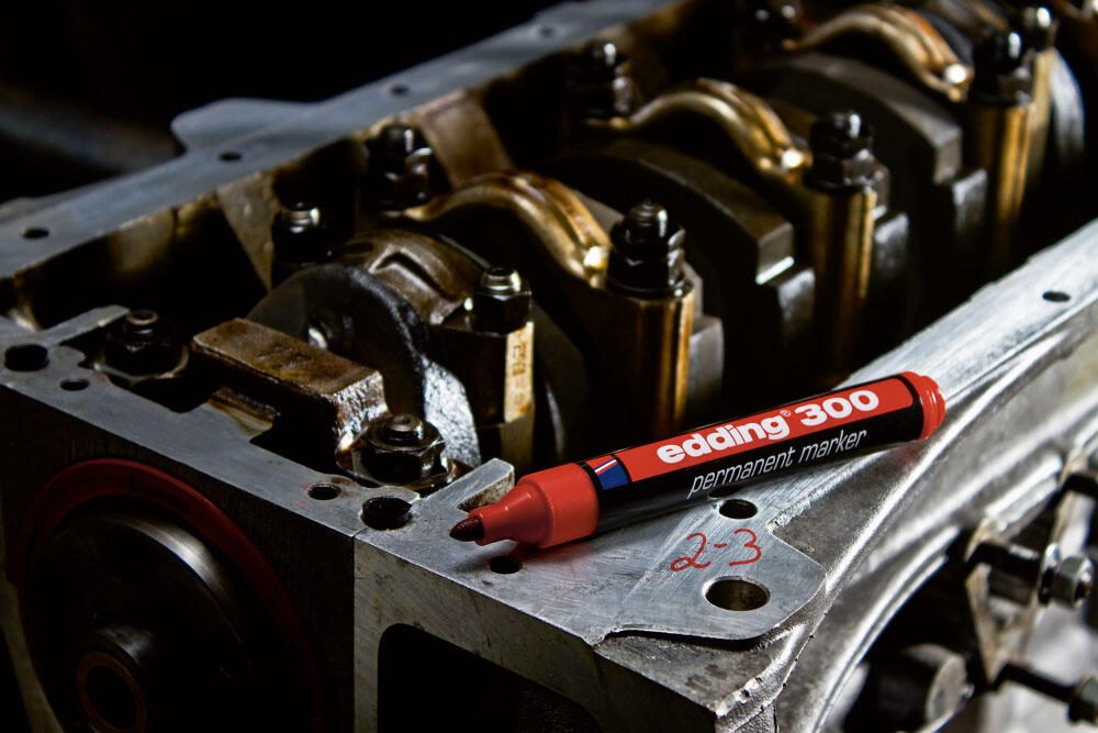 edding 300 Permanentmarker 1.5 - 3.0 mm Blau