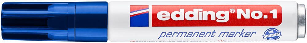 edding No. 1 Permanentmarker 1.0 - 5.0 mm Blau