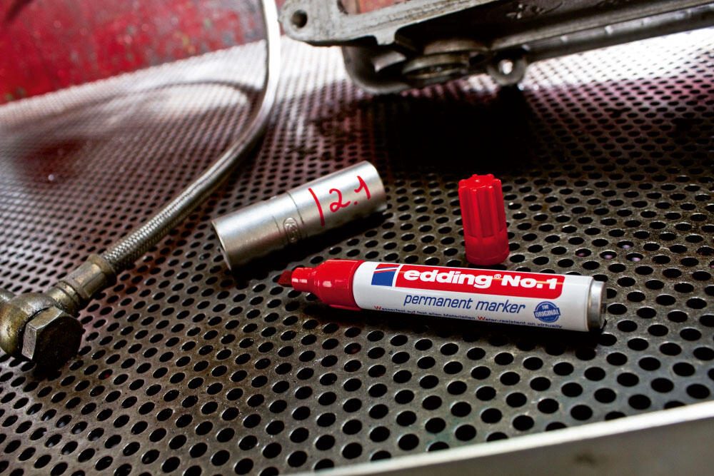 edding No. 1 Permanentmarker 1.0 - 5.0 mm Blau