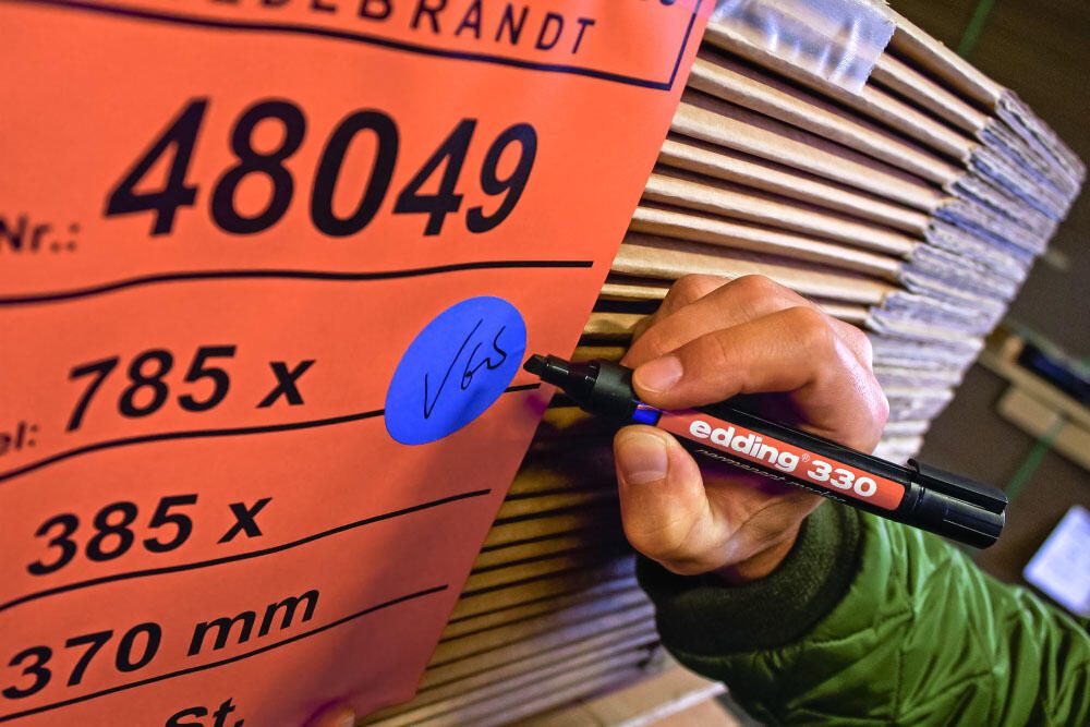 edding 330 Permanentmarker 1.0 - 5.0 mm Blau