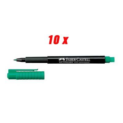 FABER-CASTELL MULTIMARK 1513 Folienstifte 0.6 mm Grün