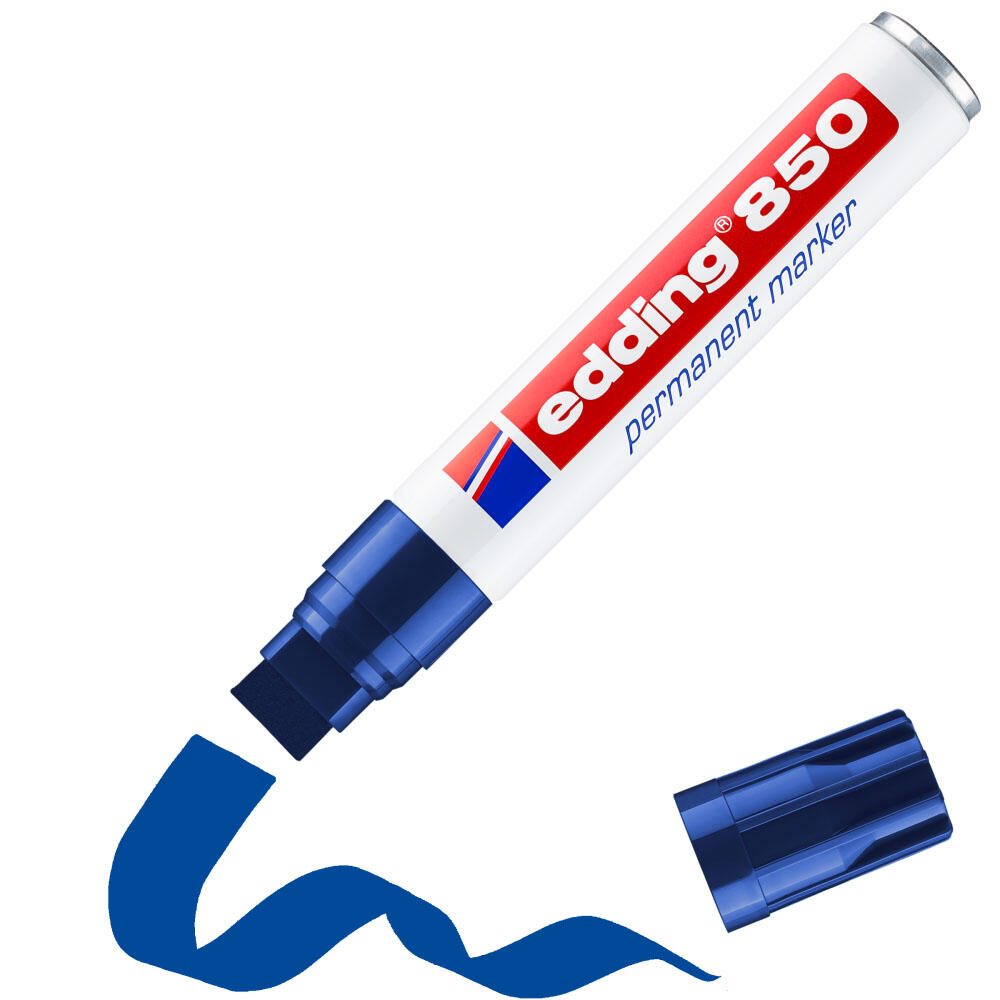 edding 850 Permanentmarker 5.0 - 16.0 mm Blau