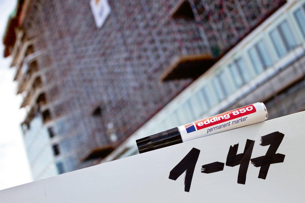 edding 850 Permanentmarker 5.0 - 16.0 mm Blau