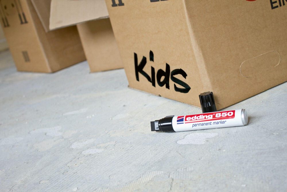 edding 850 Permanentmarker 5.0 - 16.0 mm Blau