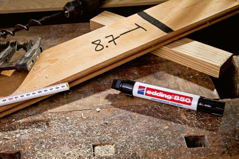 edding 850 Permanentmarker 5.0 - 16.0 mm Blau