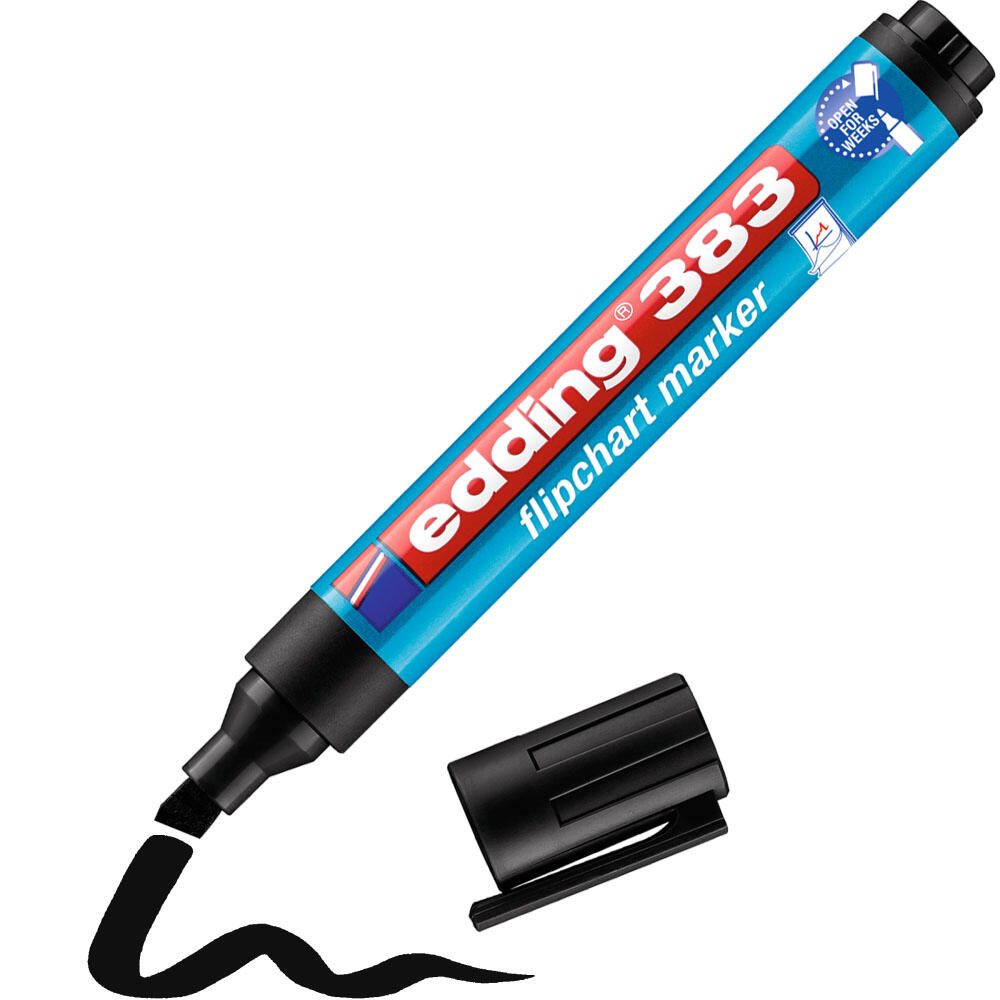 edding 383 Flipchart-Marker 1.0 - 5.0 mm Schwarz