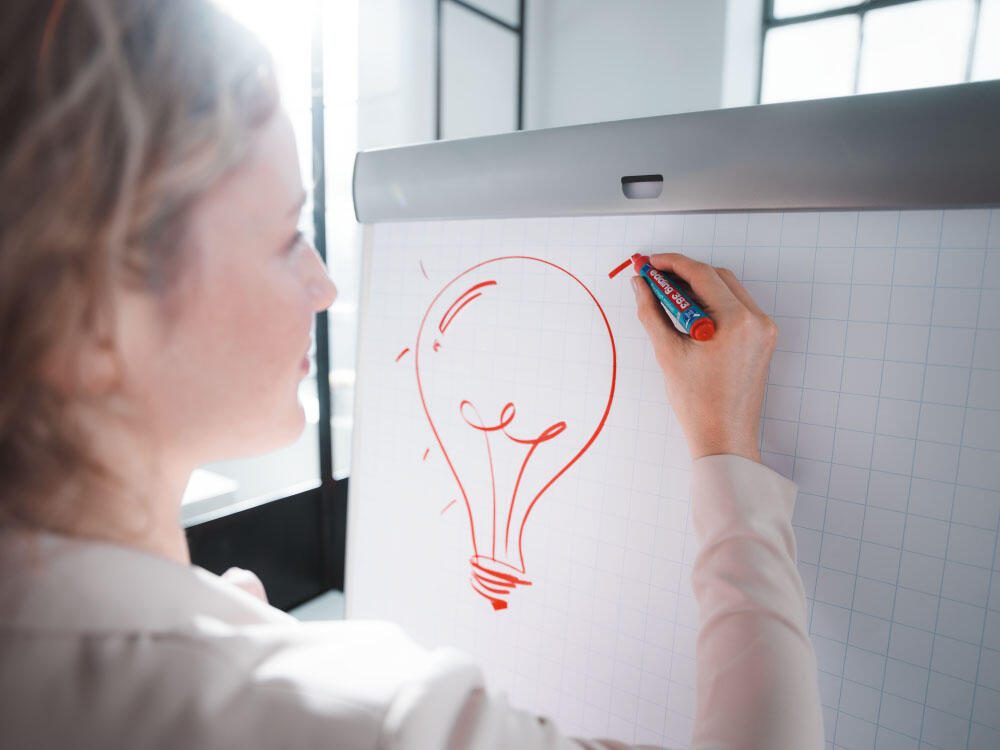 edding 383 Flipchart-Marker 1.0 - 5.0 mm Schwarz